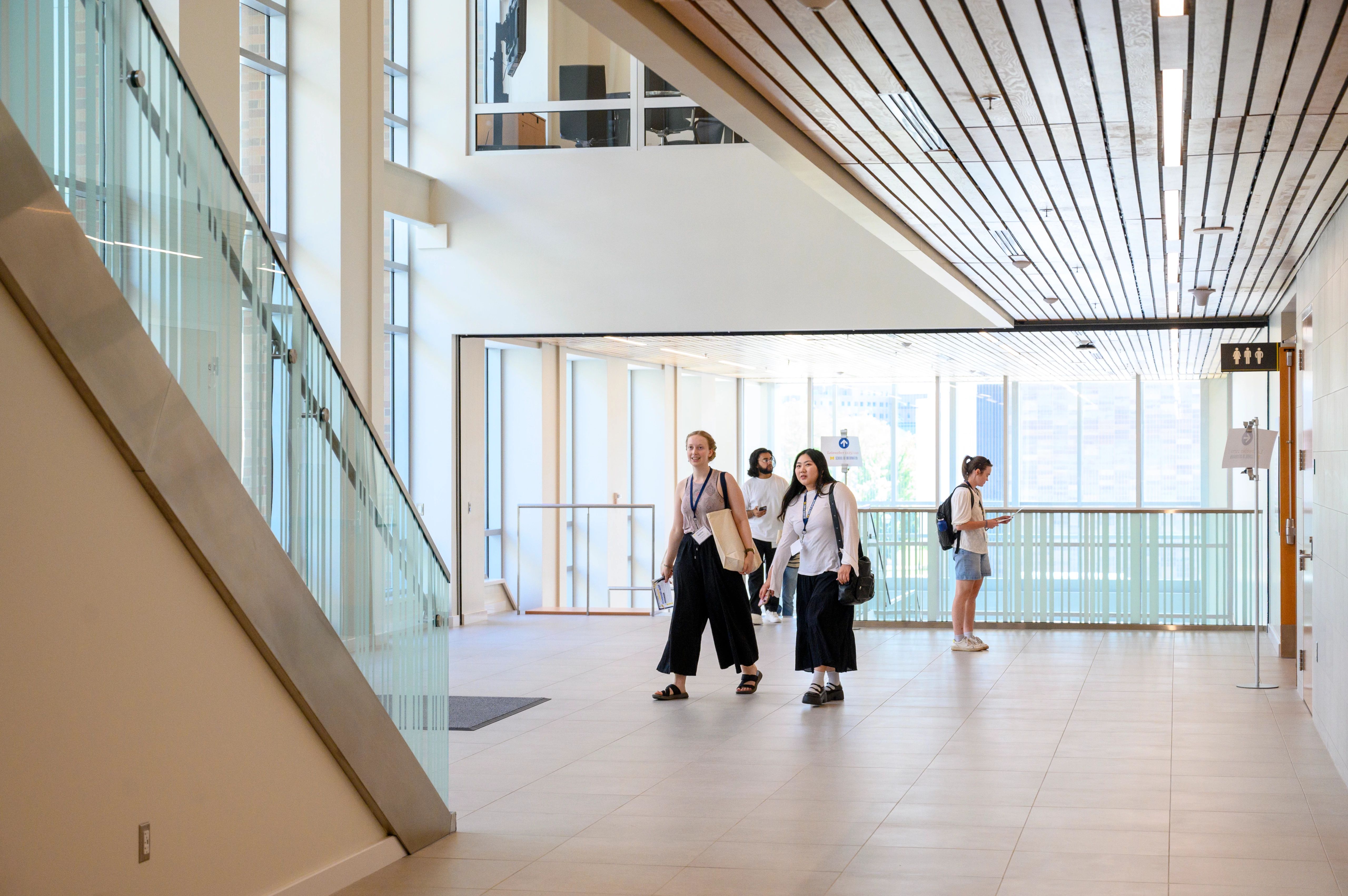 Second floor on UMSI building.